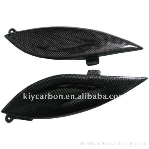 Carbon parts motorcycle under tank cover